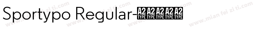 Sportypo Regular字体转换